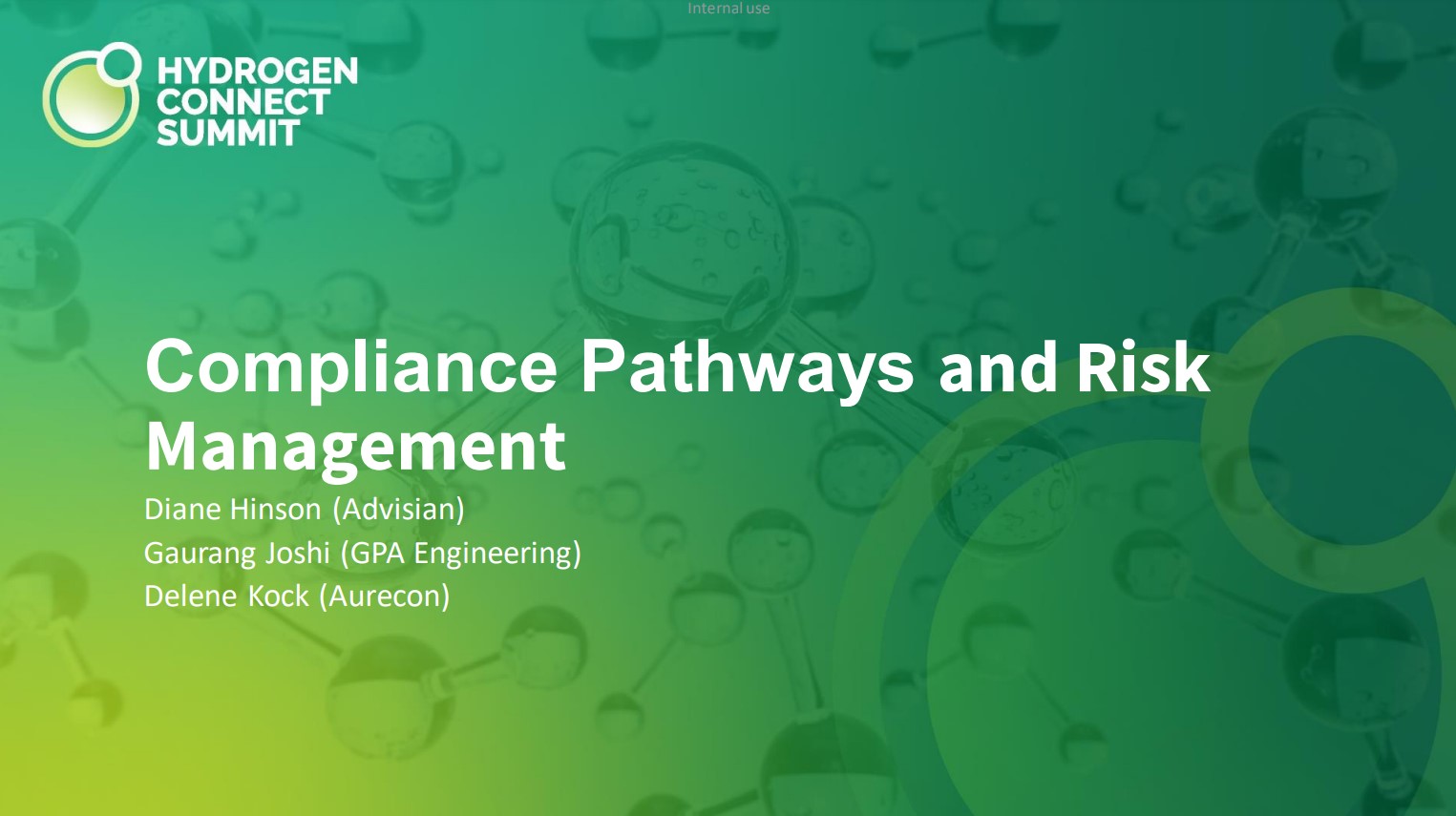Read more about the article Hydrogen Connect Summit 2022 – Compliance Pathways and Risk Management